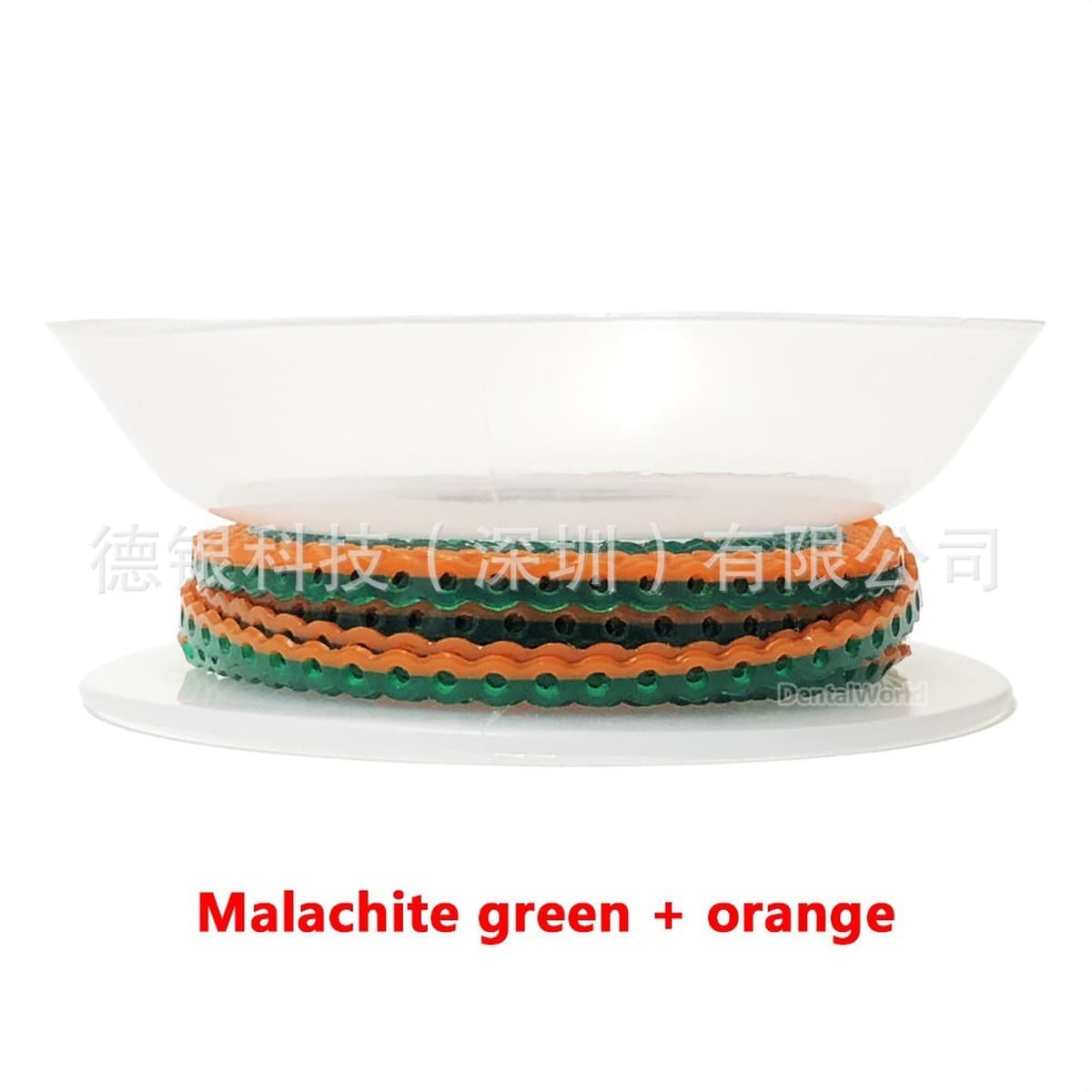 Стоматологическая двухцветная резиновая цепочка, ортодонтическая цепочка, кольцо для коррекции зубов, цепочка для...