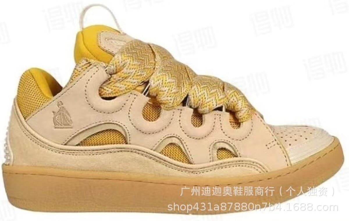 Внешняя торговля, трансграничная подиумная кожаная повседневная обувь Lanvin, модная спортивная обувь CURB, мужские и...