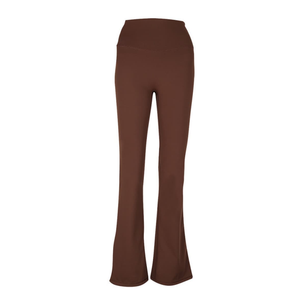 Lulu Оригинальные расклешенные брюки Groove с высокой талией и ягодицами йоги пилатес тощий персик