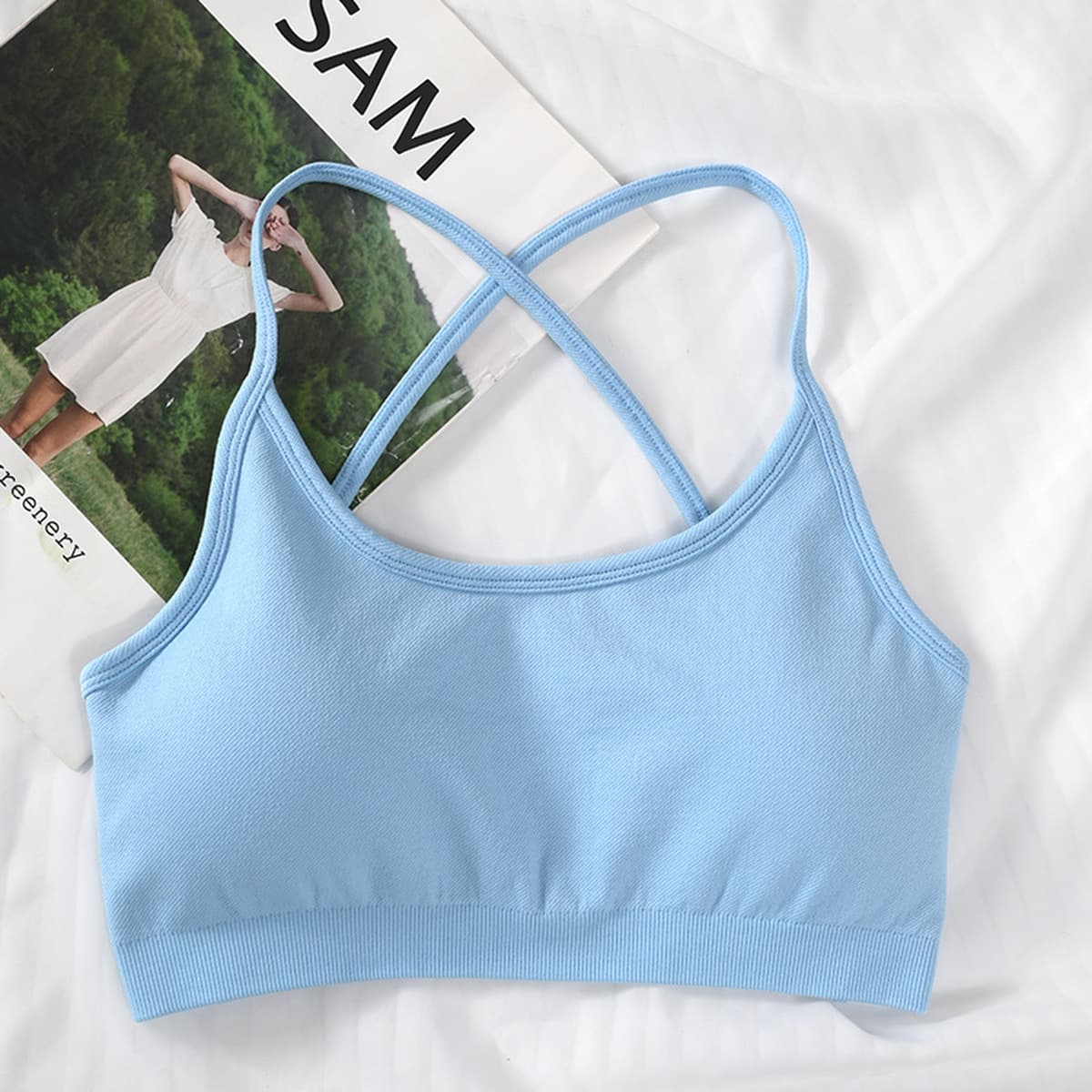 Трансграничный BO & TEE тот же бесшовный спортивный бюстгальтер быстродушный и жесткий бег на открытом воздухе Фитнес-бег на...