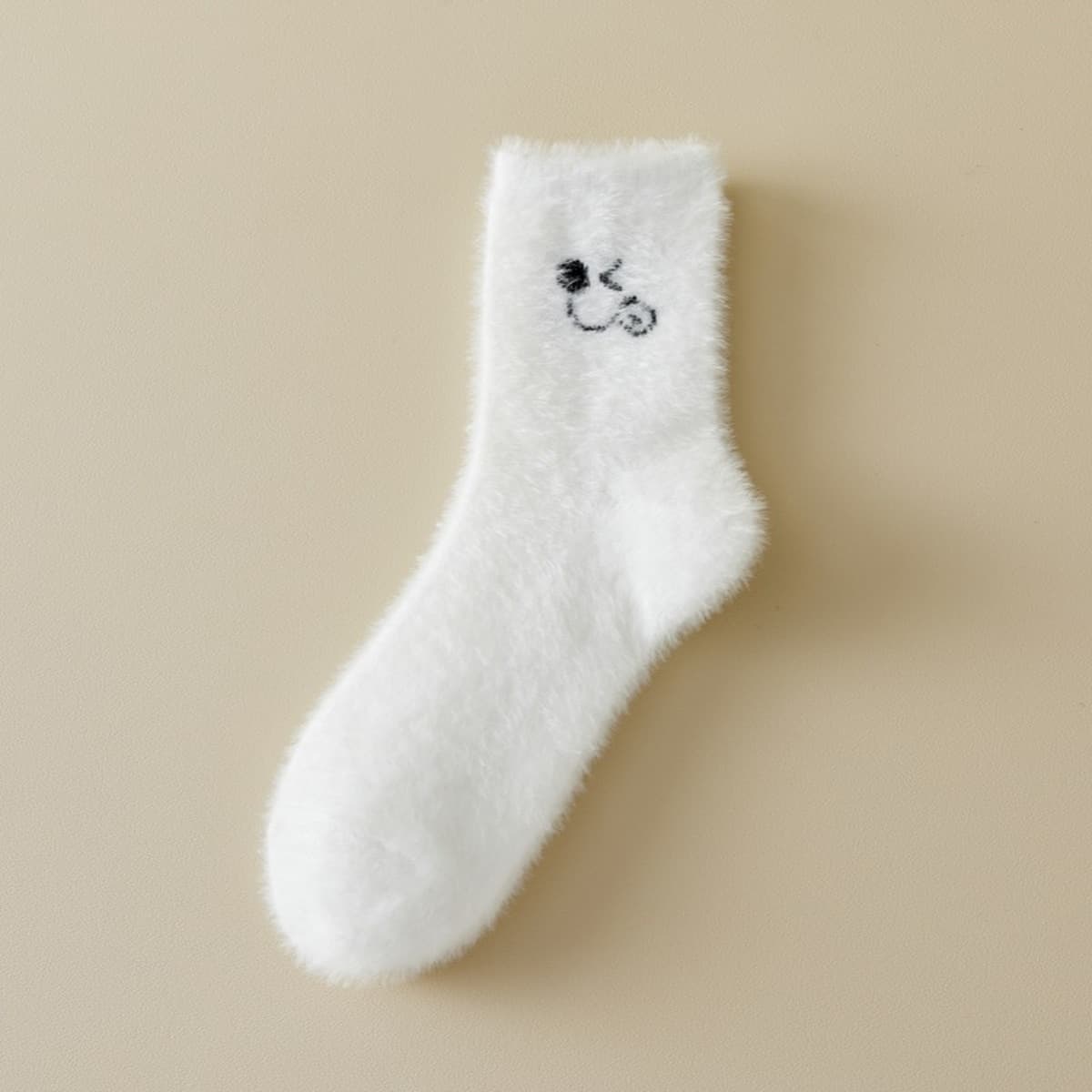 Однотонные носки с полотенцем, женские осенне-зимние высокие носки, пара носков до середины икры, утолщенные чулки,...