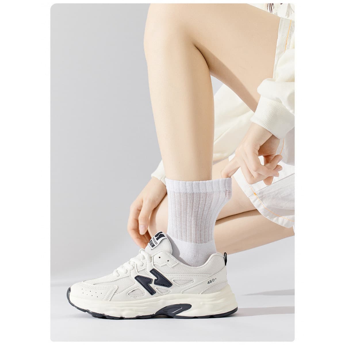 Одноразовые черно-белые серые носки для мужчин и женщин носки для бизнеса повседневные спортивные носки