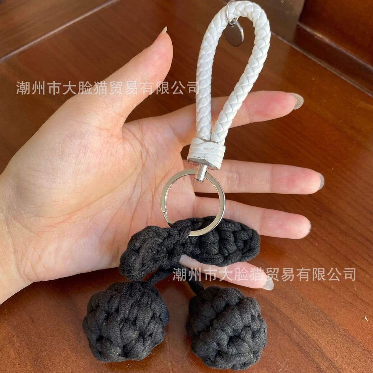 Готовая ручная работа Cherry Автомобильная подвеска брелок сумка для коляски украшения подарок на день рождения девочки ins...