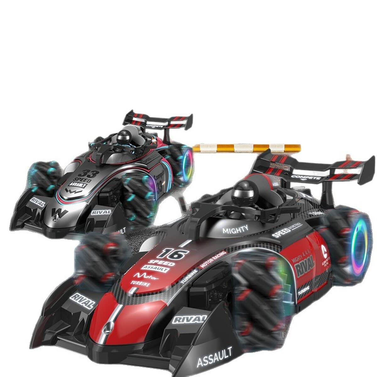 Новые высокоскоростные трюковые гонки с двойным дистанционным управлением, датчик жестов, формула гонок F1, формула...