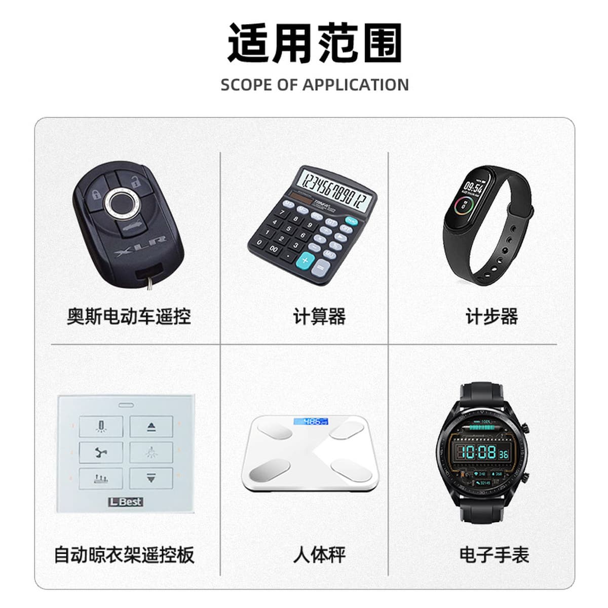 Батарейка-таблетка Tianqiu CR2430 для автомобильных ключей, пультов дистанционного управления, игрушек, часов, 3В, 5 штук в...