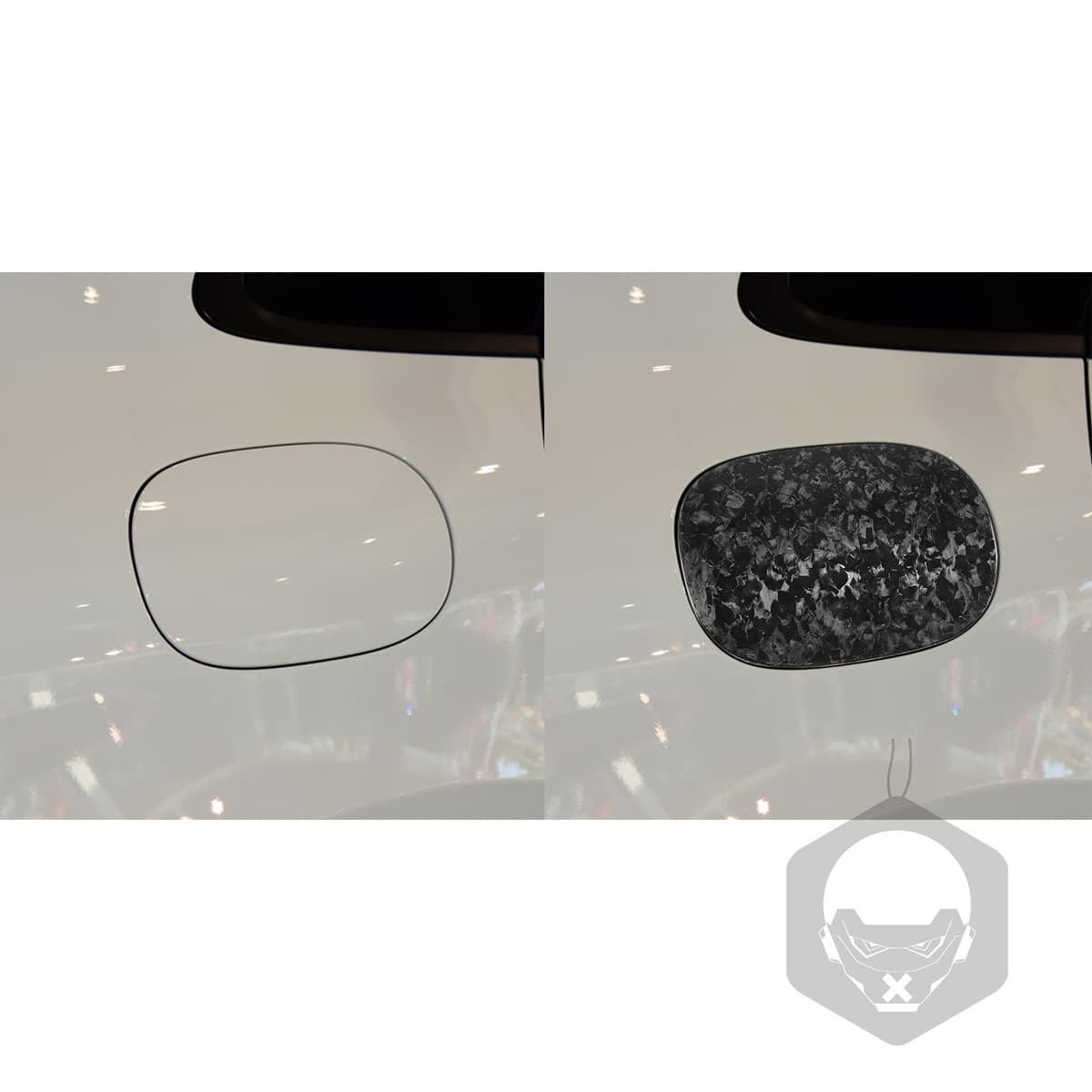 Применимо к Porsche Macan внешняя крышка топливного бака Декоративные наклейки аксессуары 14-20 модификация салона...