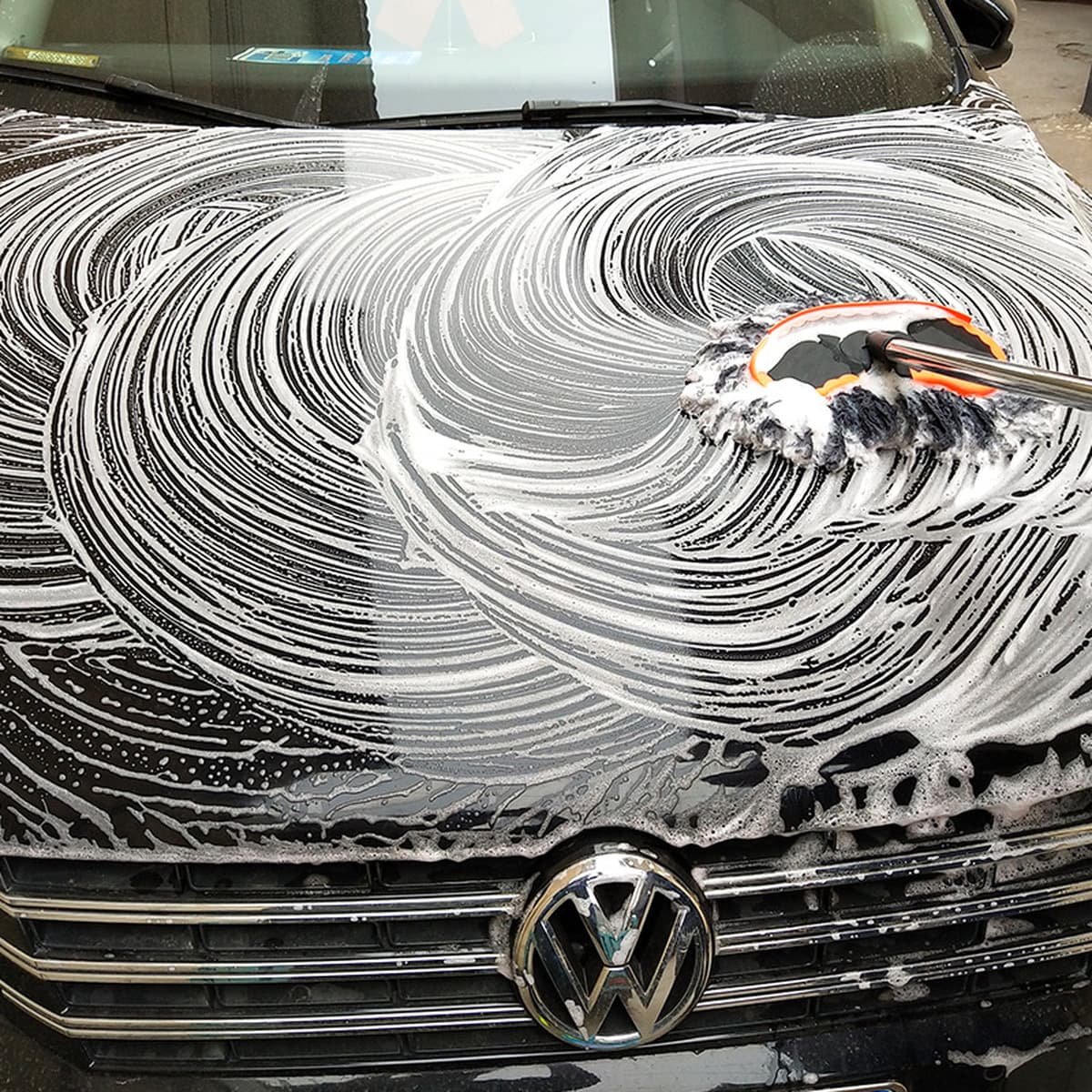 Автомойка швабра с длинной ручкой телескопическая штанга щетка Автомобильная Швабра Ткань мягкие волосы инструменты для...