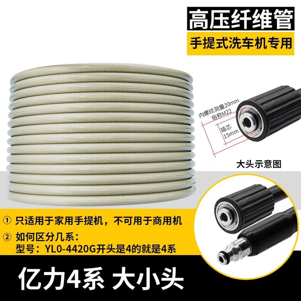 Взрывозащищенные высоконапорные входные и выходные шланги для трансграничных бытовых автомоечных машин, портативные...