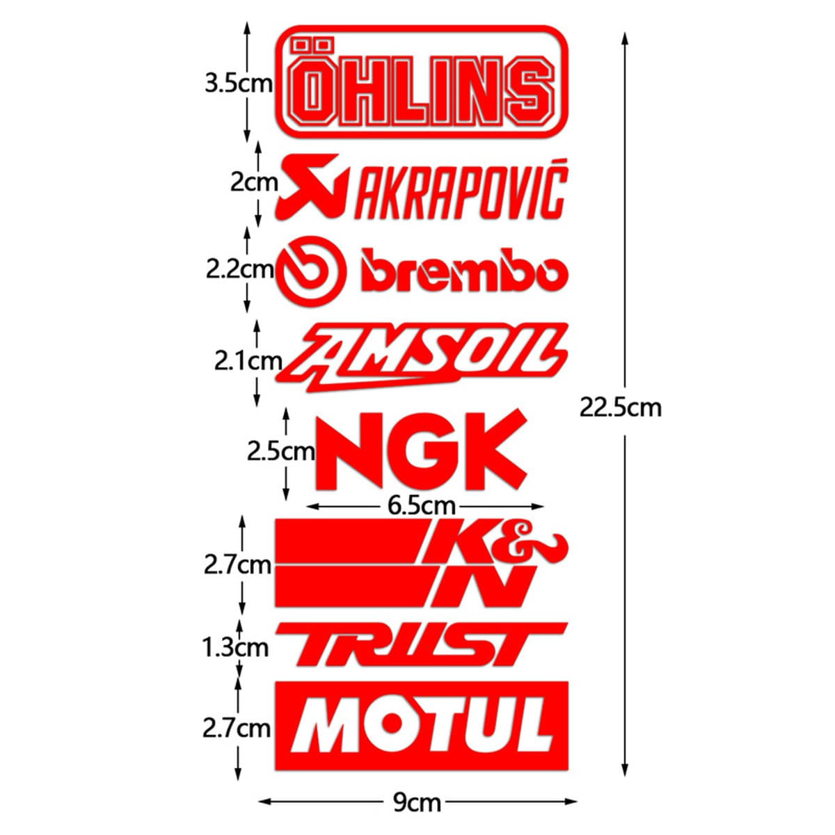 Персонализированные наклейки с логотипом спонсора для мотоциклов, электросамокатов, электромобилей, для тюнинга и гоночных...