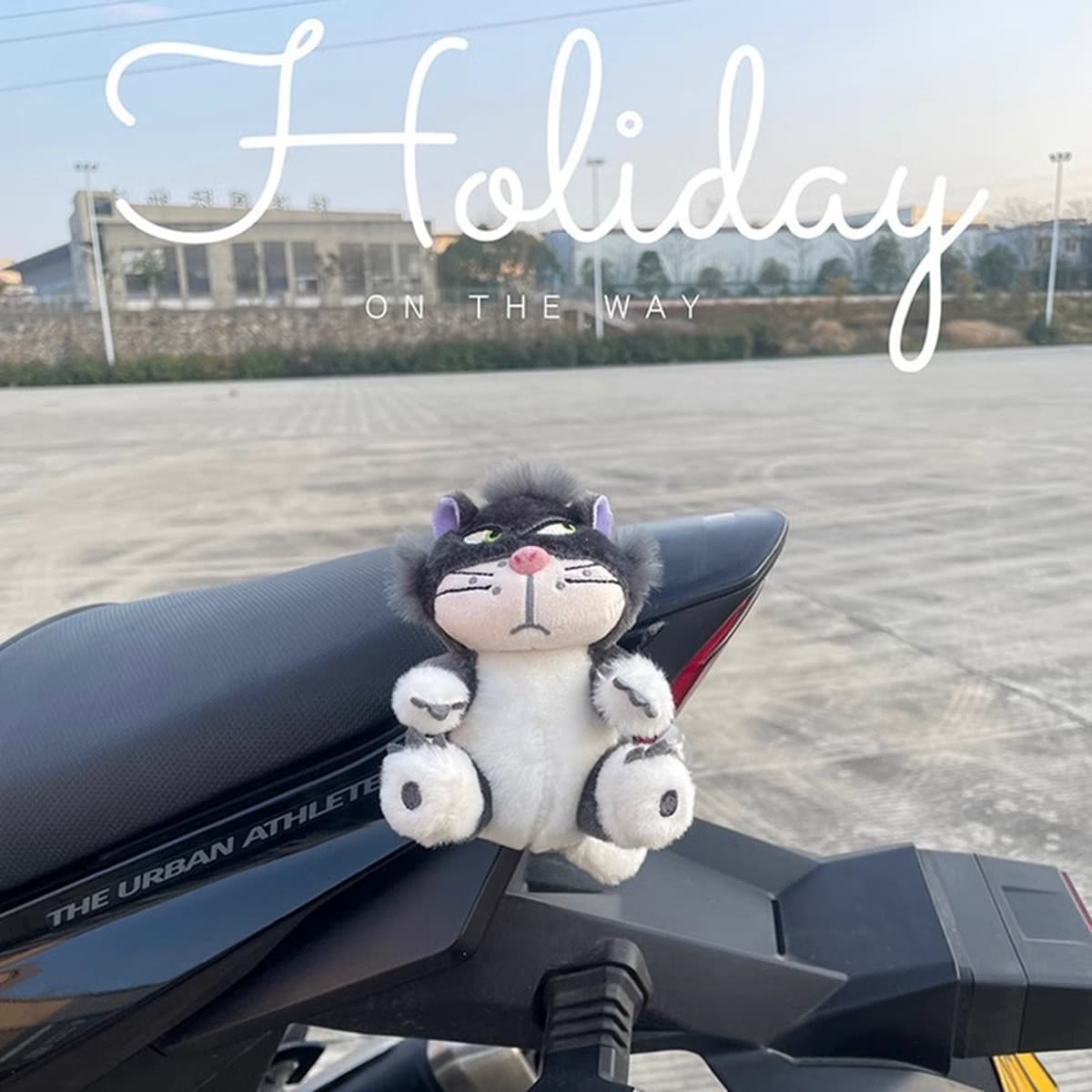 Декоративная подвеска-кукла "Люцифер" для мотоцикла, аккумуляторная игрушка, маленькие украшения для автомобиля, аксессуары...