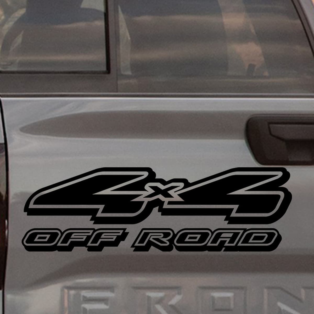 Персонализированные наклейки для украшения автомобиля, наклейки на кузов внедорожного пикапа, наклейки на окна 4X4OFFROAD,...
