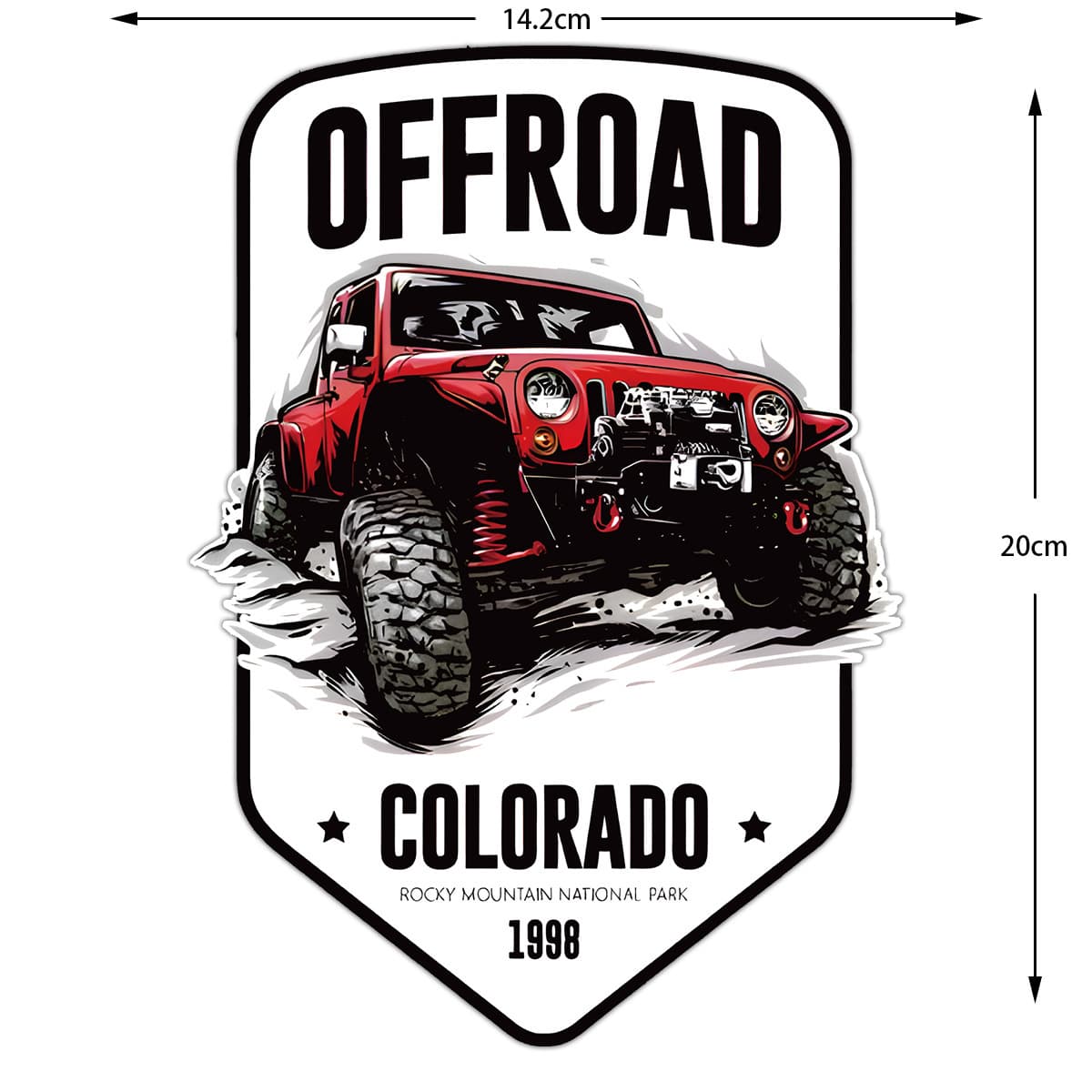 Внедорожный автомобиль наклейки для кемпинга танк 300 Wrangler bj40 заднее стекло кузова боковое окно вытянуть цветы...