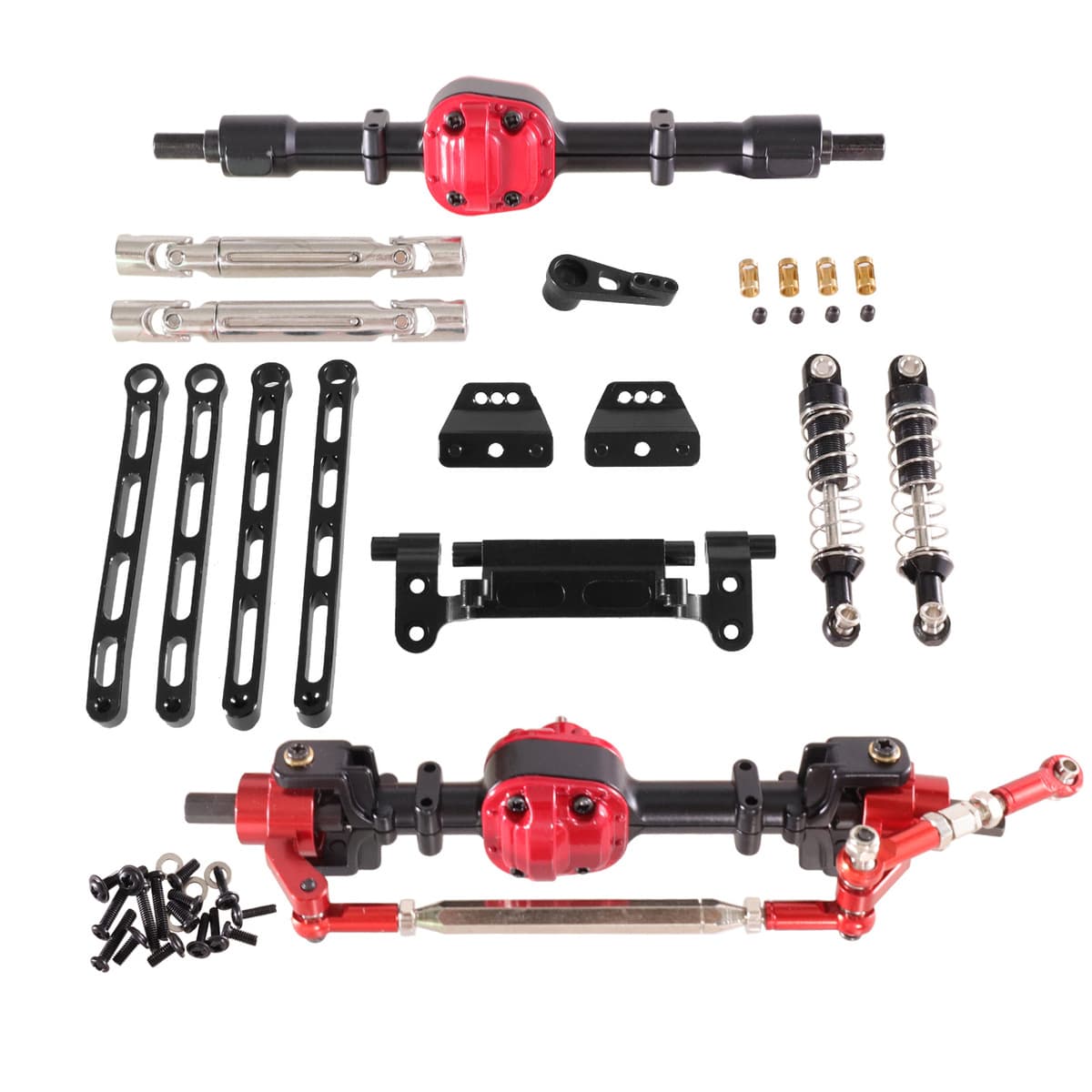 Mangniu 1/12 MN82 LC79 MN78 Автомобиль с дистанционным управлением запасные части металлические комплекты до и после...