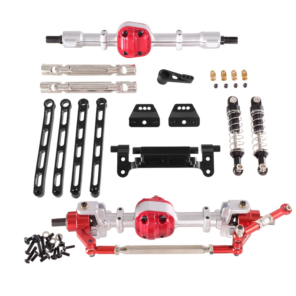 Mangniu 1/12 MN82 LC79 MN78 Автомобиль с дистанционным управлением запасные части металлические комплекты до и после...