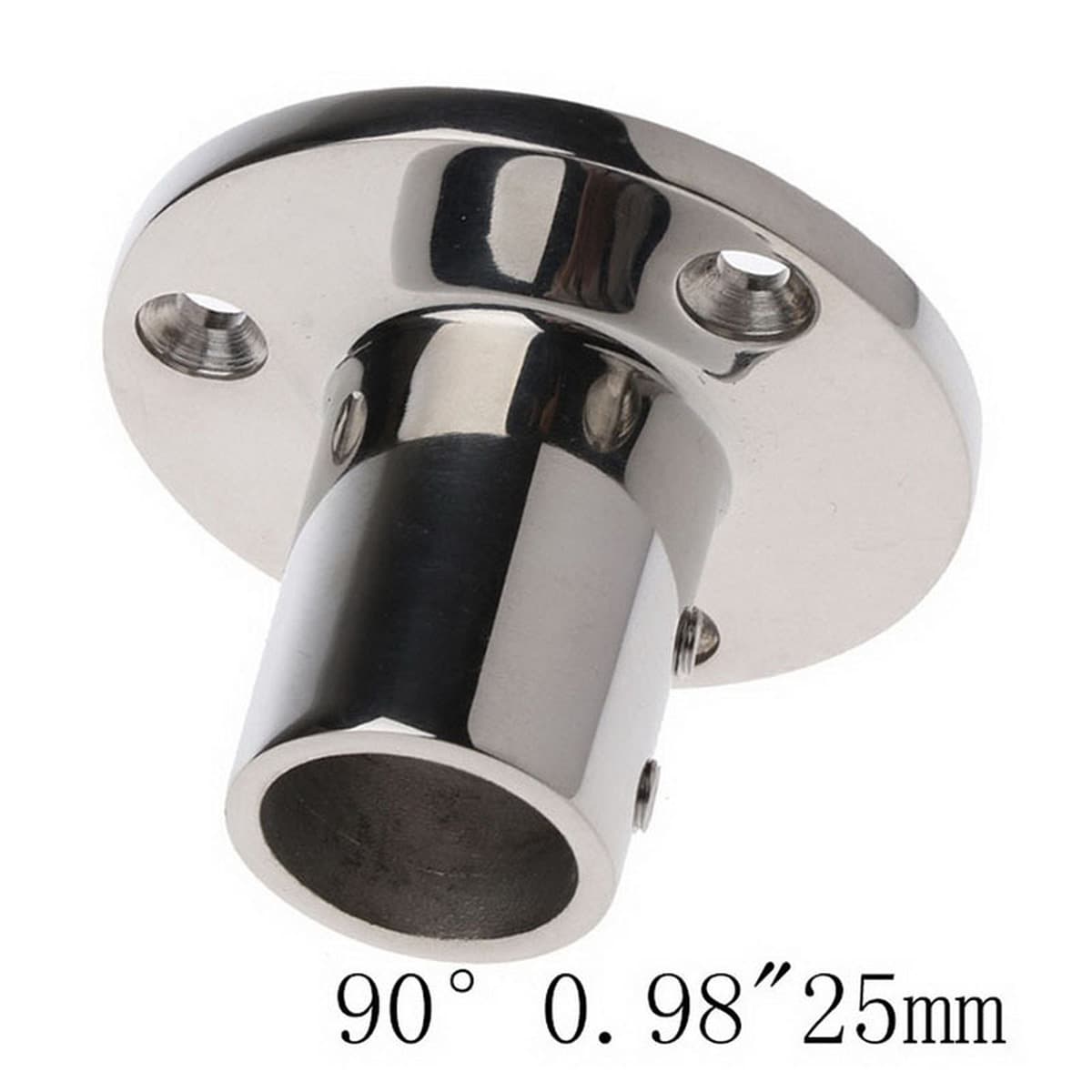 Судовое оборудование из нержавеющей стали перила 90 градусов круглый трубный седло 0,98 "25 мм нержавеющая сталь морские...