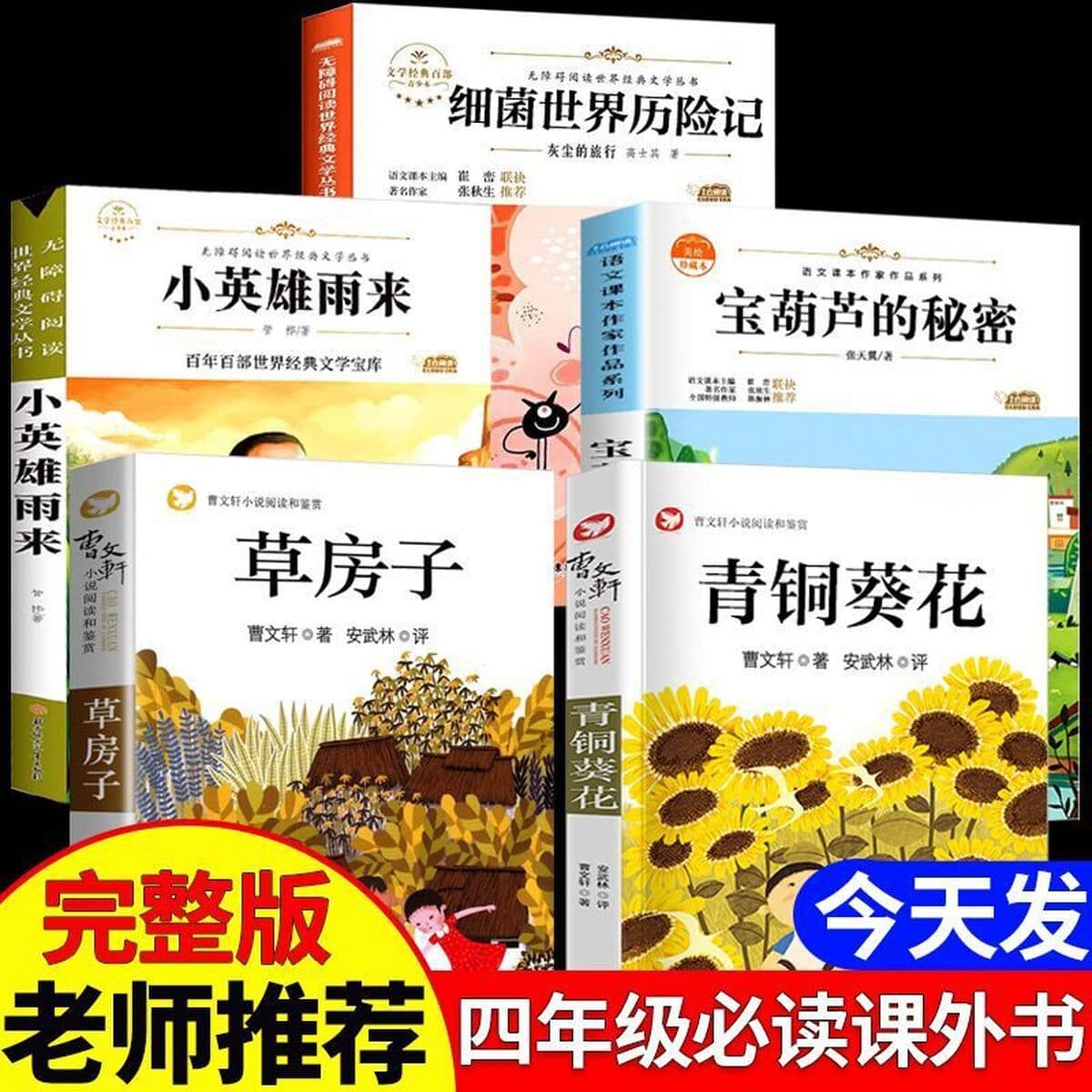 Аутентичный бронзовый домик подсолнуха, оригинальная полная версия секрета волшебной тыквы, четвертый класс, внеклассная...