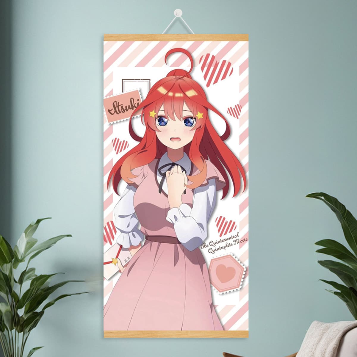 Мультяшный комикс, милый и симпатичный постер с девушкой, фабрика дропшипинга, рулонная картина из массива дерева, подвесная...