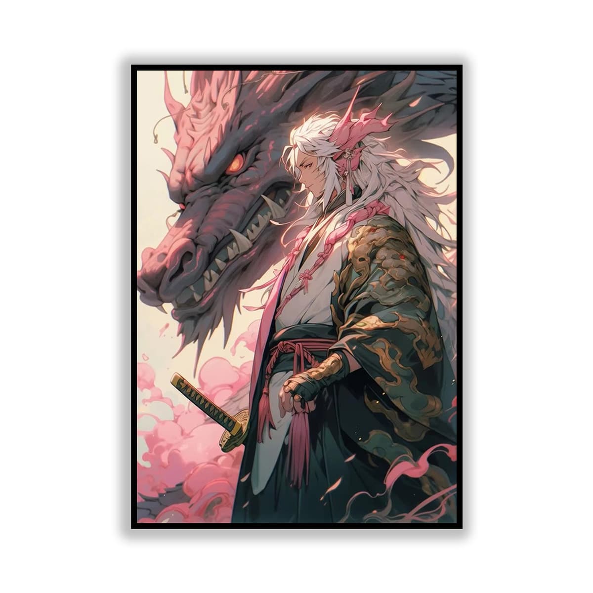 Печать плакатов без рамы, комикс, самурай, рейнджер, холст, картина, настенная живопись, современная комната, украшение дома