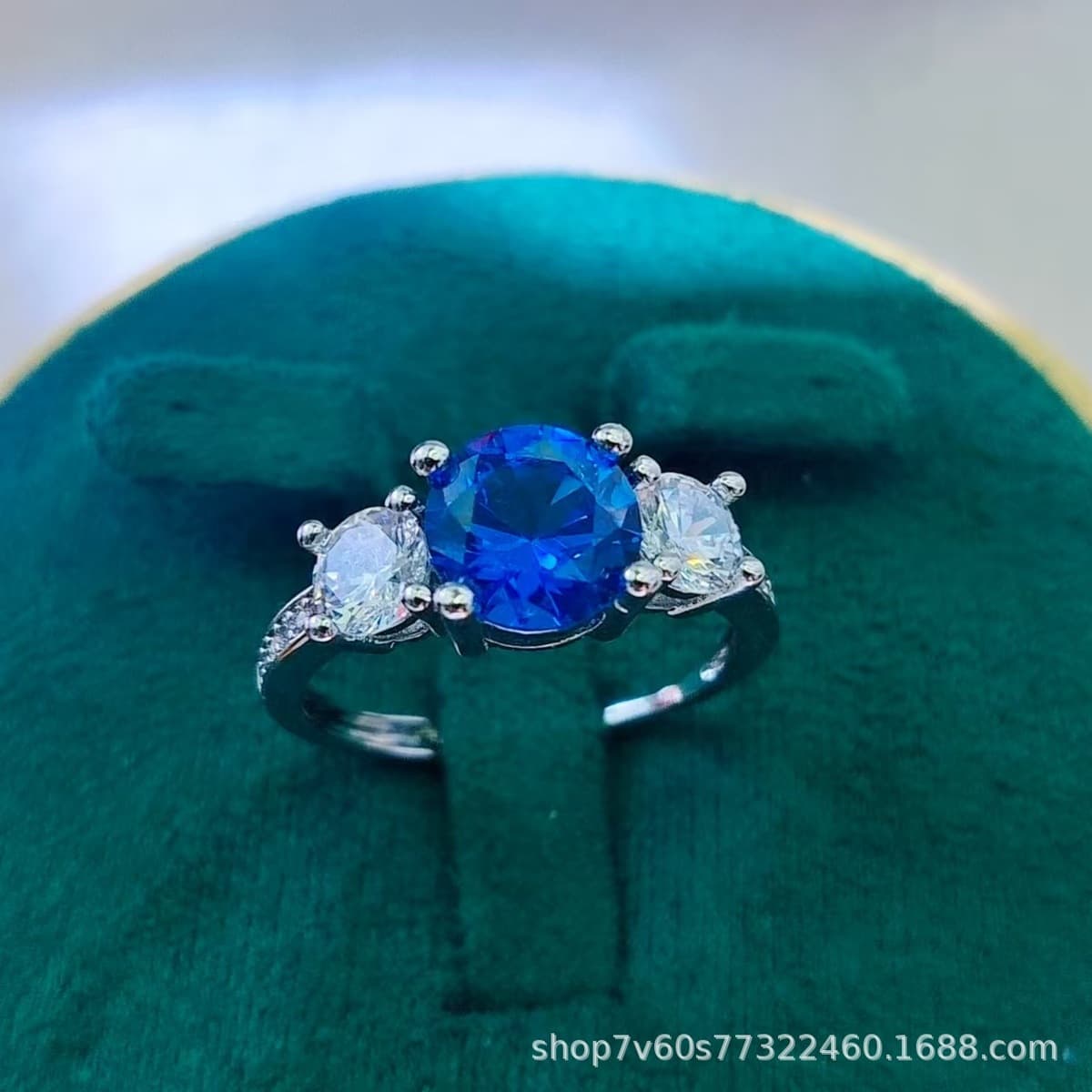 Хит продаж: ювелирное изделие — кольцо с имитацией рубина цвета «голубиная кровь» (2 карата), светло-роскошное,...