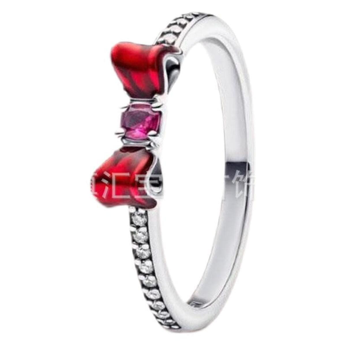 Популярное панниковое белое медное гальваническое рождественское коронное кольцо со звездой и квадратным бриллиантом, кольцо...