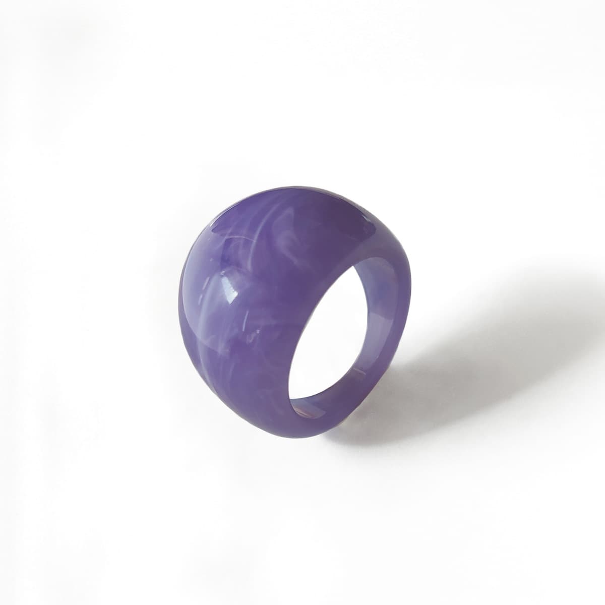 Европейские и американские акриловые кольца из смолы многоцветный рендеринг