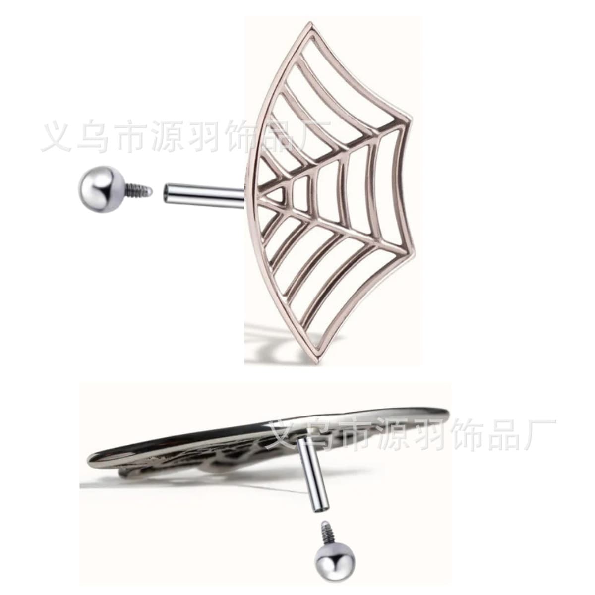 Spot Amazon, новые серьги ужасов на Хэллоуин, серьги-подвески с призраком, готическое кольцо, серьги-паутина, ювелирные...