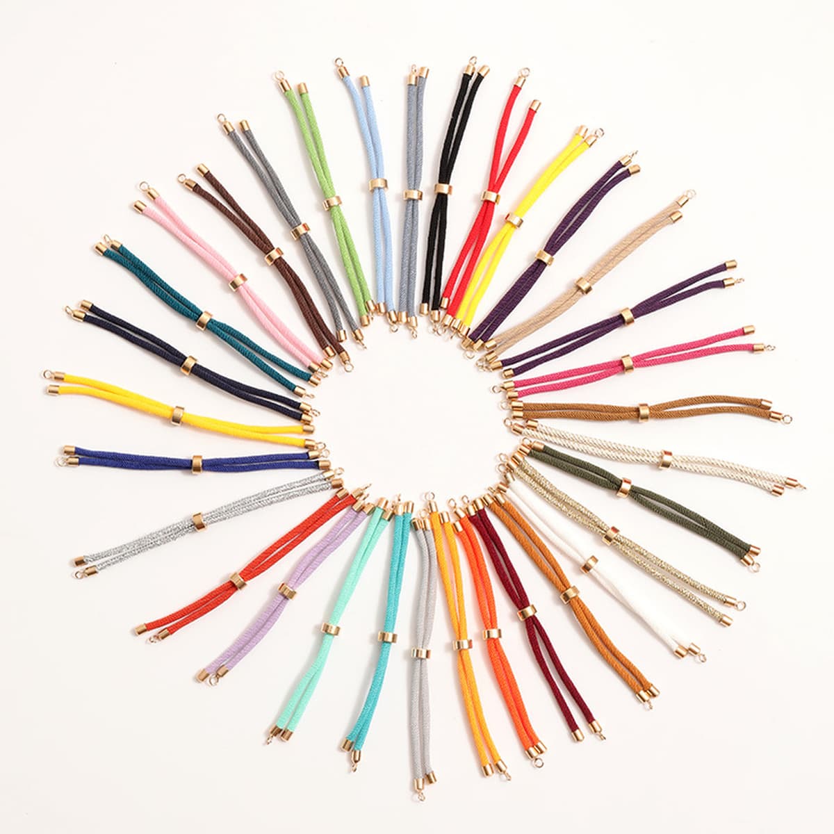 DIY Миланская Ручная Веревка полуфабрикат регулируемые бусины для ручной веревки KC золотые аксессуары трансграничные...