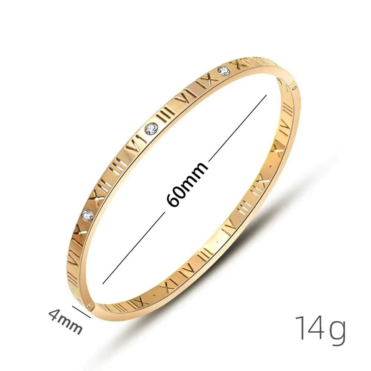 Женский браслет с четырехлистным клевером, покрытый гальваническим покрытием, не выцветает, экологичный, европейский и...