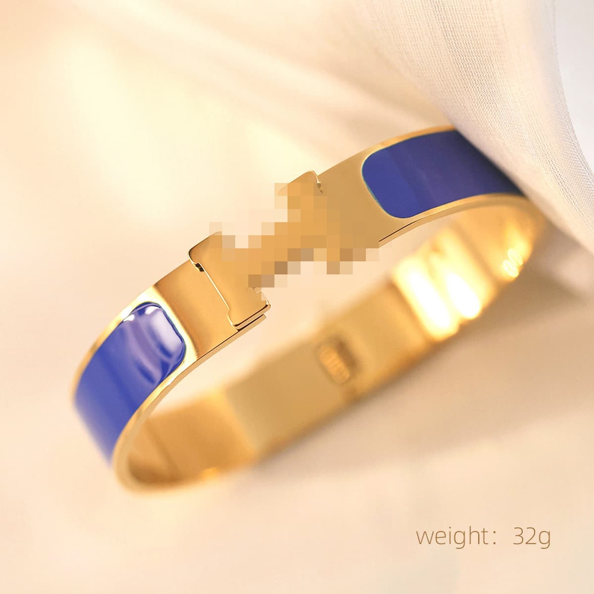 Женский браслет с четырехлистным клевером, покрытый гальваническим покрытием, не выцветает, экологичный, европейский и...