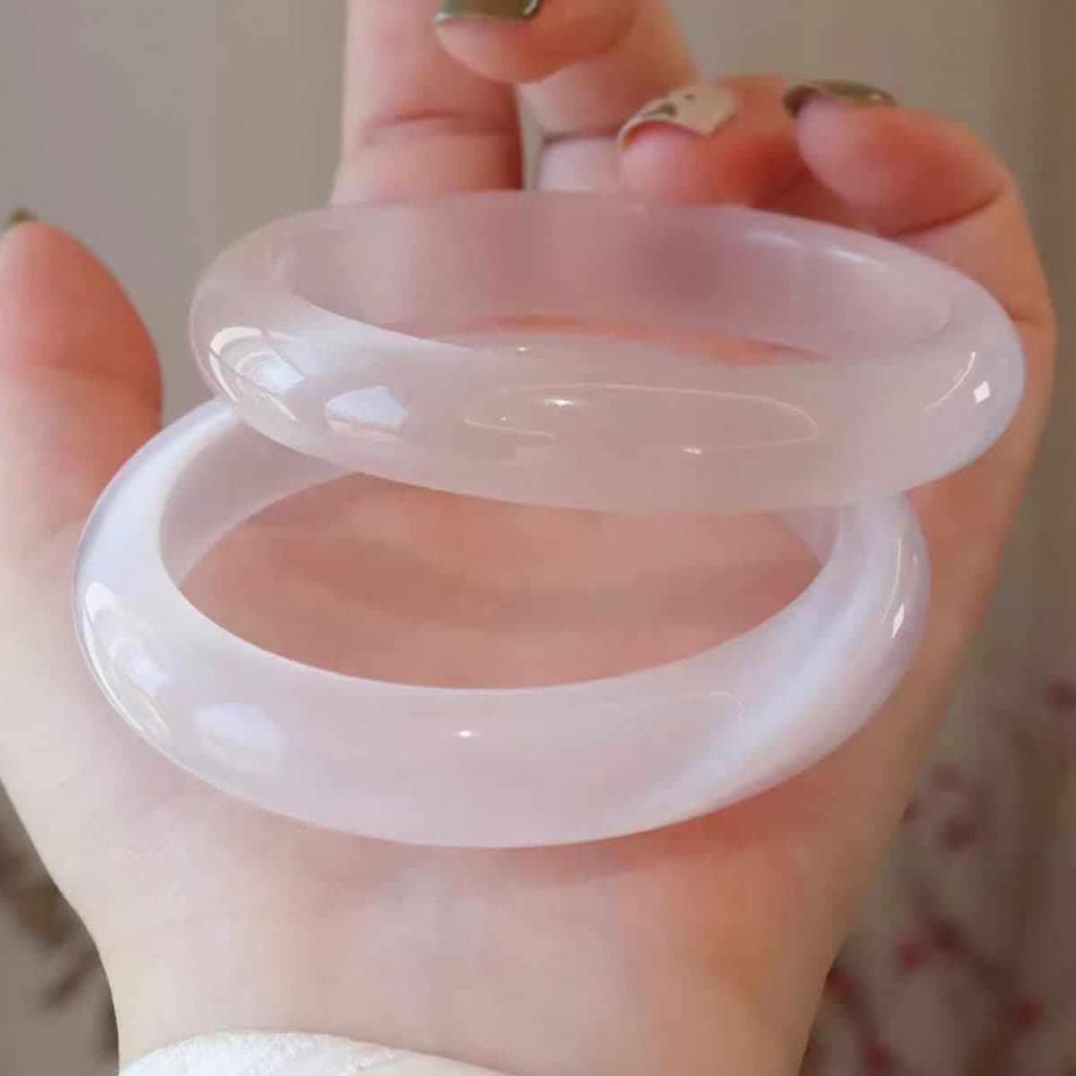 Производители оптовых поставок в прямом эфире белый лунный свет кошачий глаз камень браслет модный женский браслет...