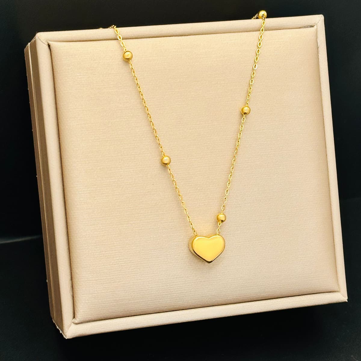 Простая любовь титановая сталь ожерелье женское нишевое чувство дизайна