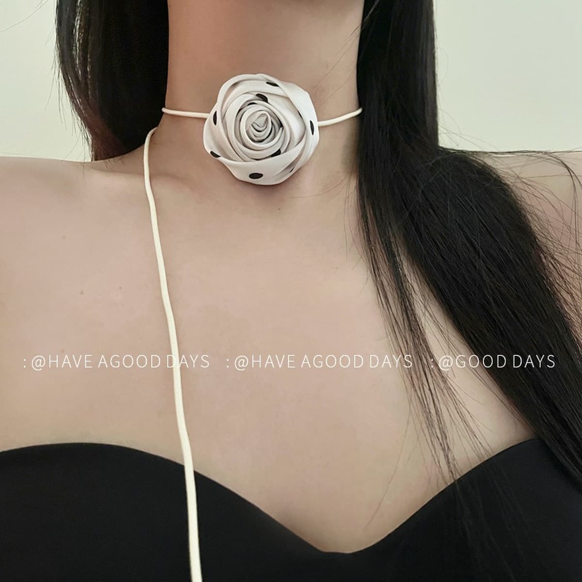 Ожерелье с леопардовым рисунком и черной веревкой, женское ожерелье-колье в сексуальном стиле тысячелетия,...