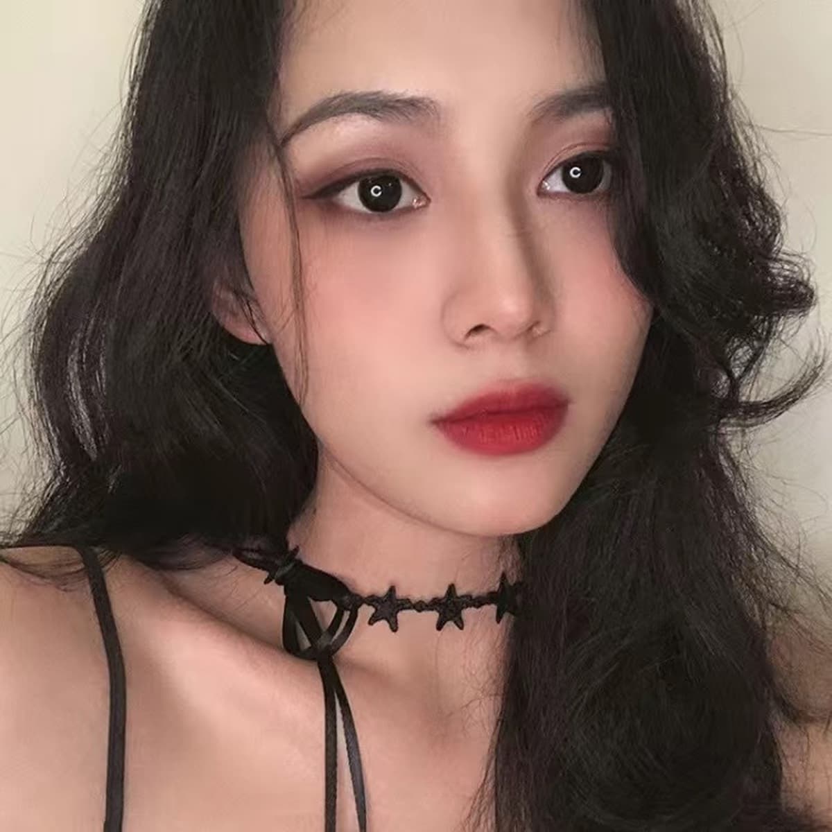 Японские и корейские ювелирные изделия Мори девушка с бантиком черно-белый кружевной шейный ремень чокер шейный чокер...