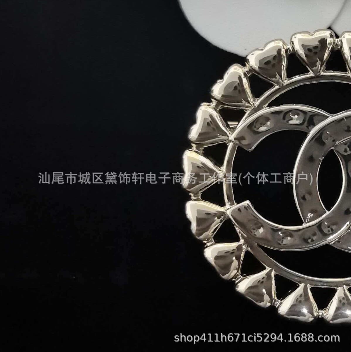 Брошь Chanel Double C с полным алмазным паве, квадратная брошь с бриллиантами и жемчугом, брошь-камелия Chanel, маленькая...