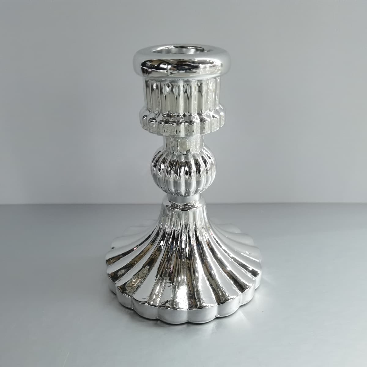 Простой стеклянный подсвечник в европейском стиле, гостиничный бытовой стержень, восковая основа, романтический обеденный...