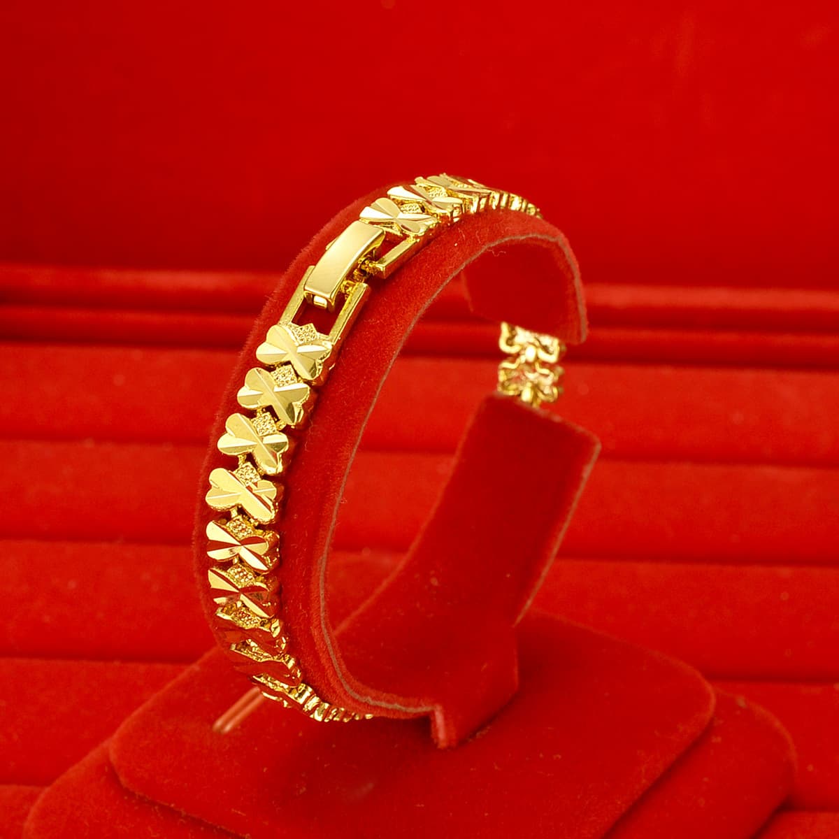 Трансграничная имитация 24k золото часы цепи Юго-Восточной Азии мужчин и женщин ручной украшения киоск продаж живой песок...