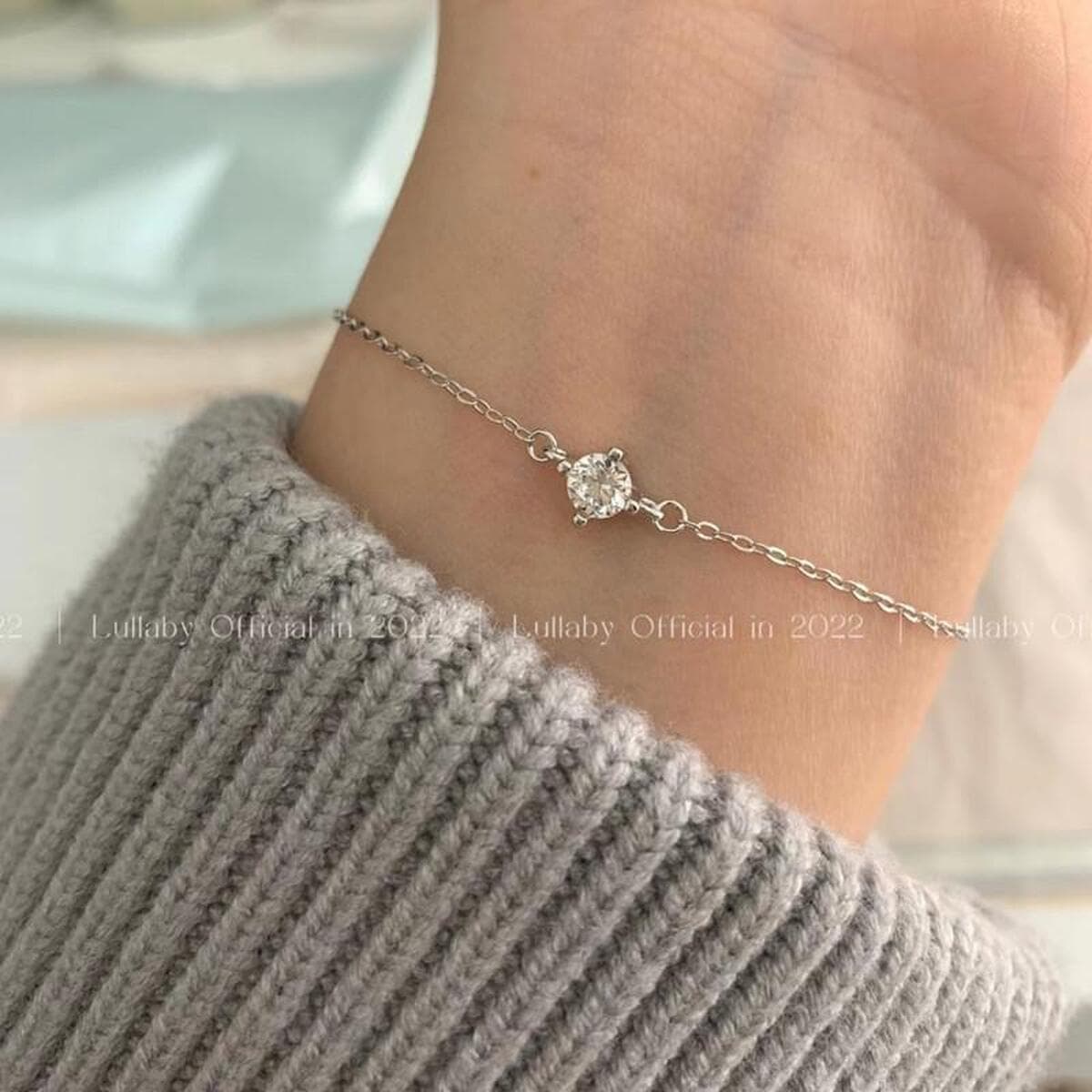 Моделирование дрели Одиночная дрель Браслет с четырьмя когтями в стиле ins Элегантная ниша Розовое золото Летний свет для...