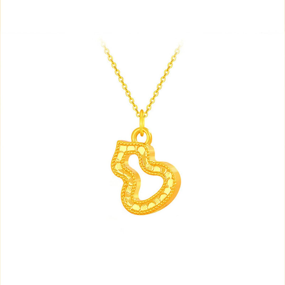 Shuibeijin оптовая продажа, подвеска из чистого золота 999, 3D твердые золотые украшения, чистое золото 24 К, ожерелье на...