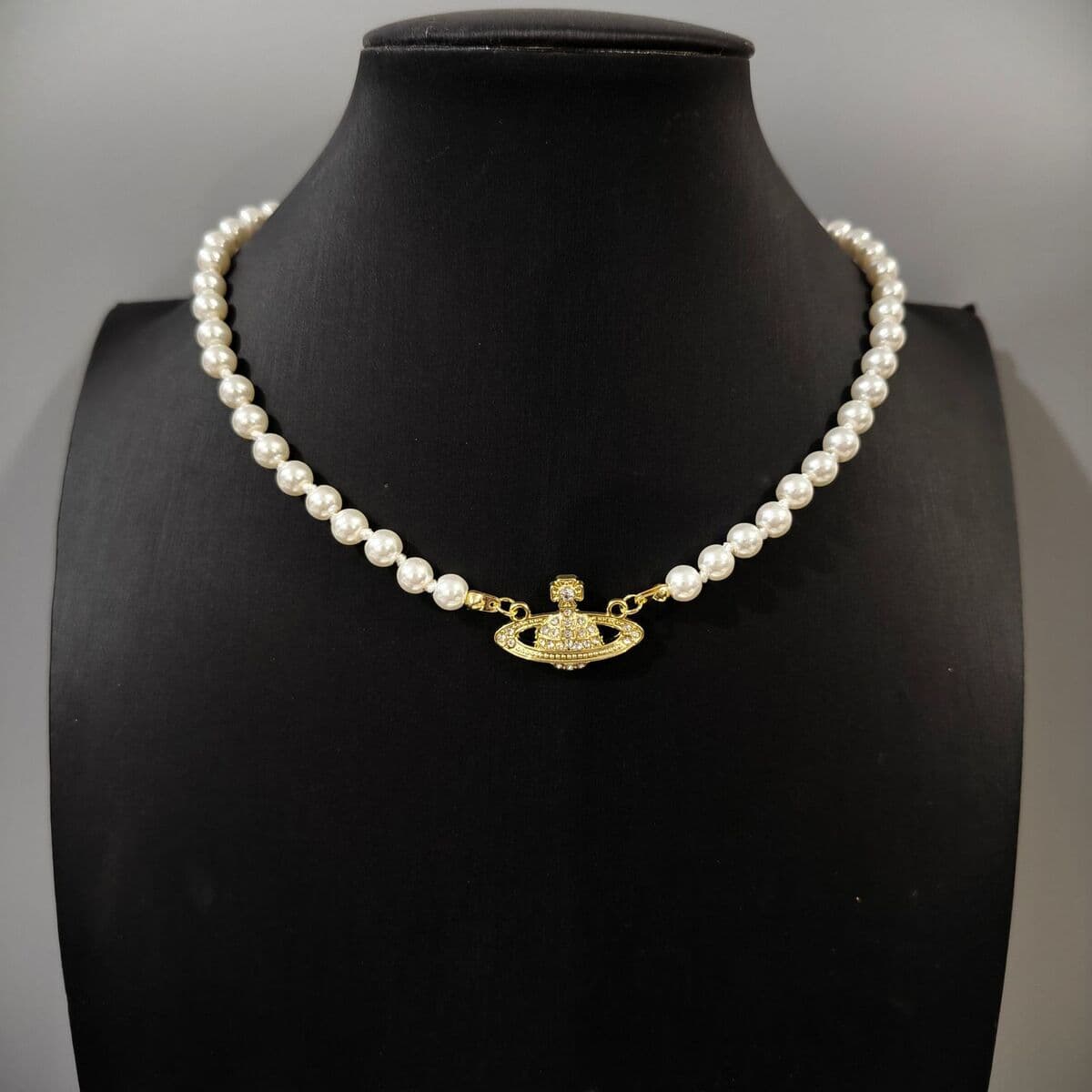 Трансграничные европейские и американские производители: Жемчужное ожерелье Saturn, женская брошь, объемное...