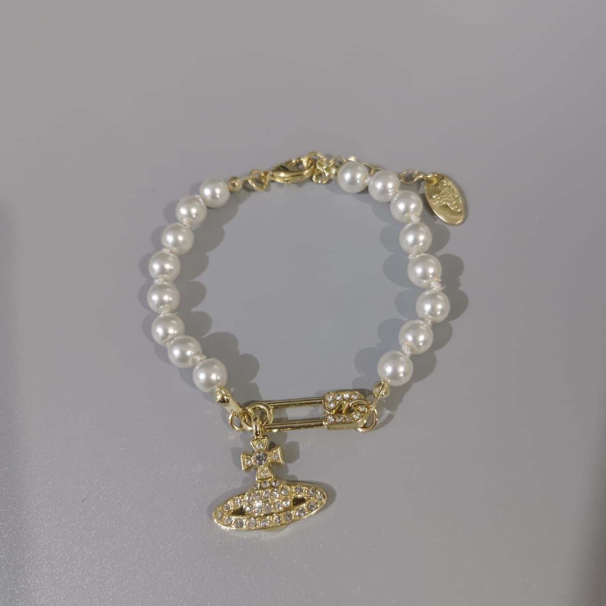 Трансграничные европейские и американские производители: Жемчужное ожерелье Saturn, женская брошь, объемное...