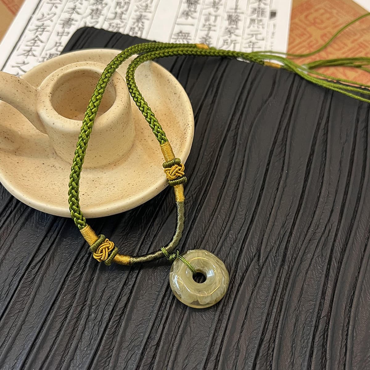 Богемное ретро керамическое ожерелье для женщин, новый китайский стиль, экзотический этнический стиль, высококачественная...