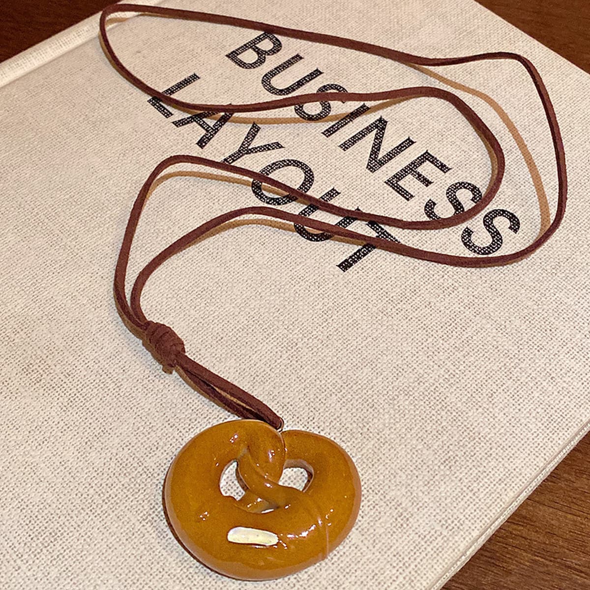 Ретро богемное керамическое ожерелье, длинная цепочка для свитера в средневековом экзотическом этническом стиле,...