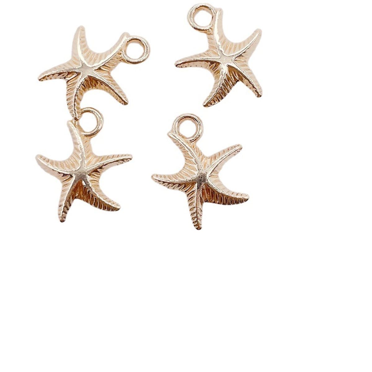 DIY ювелирные аксессуары Морская жизнь серии морская звезда кулон ожерелье серьги кулон 16x14 мм