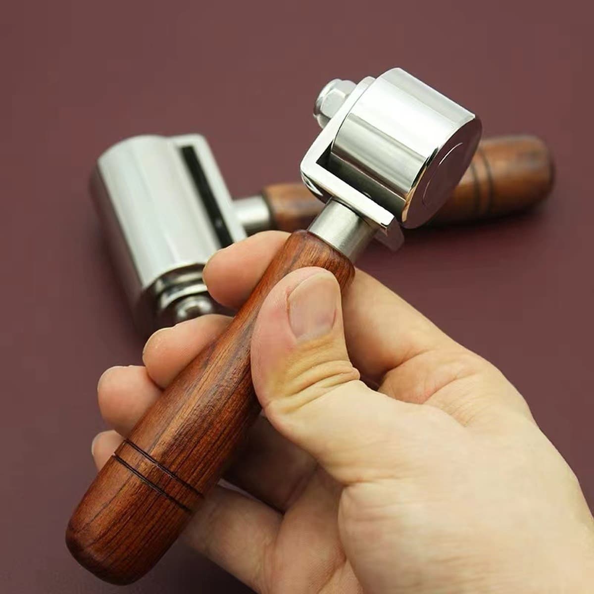 Новый Power кожаный ролик толкающее колесо роликовый Пресс Колесо DIY кожаный пресс инструмент ручной работы твердая кожа...