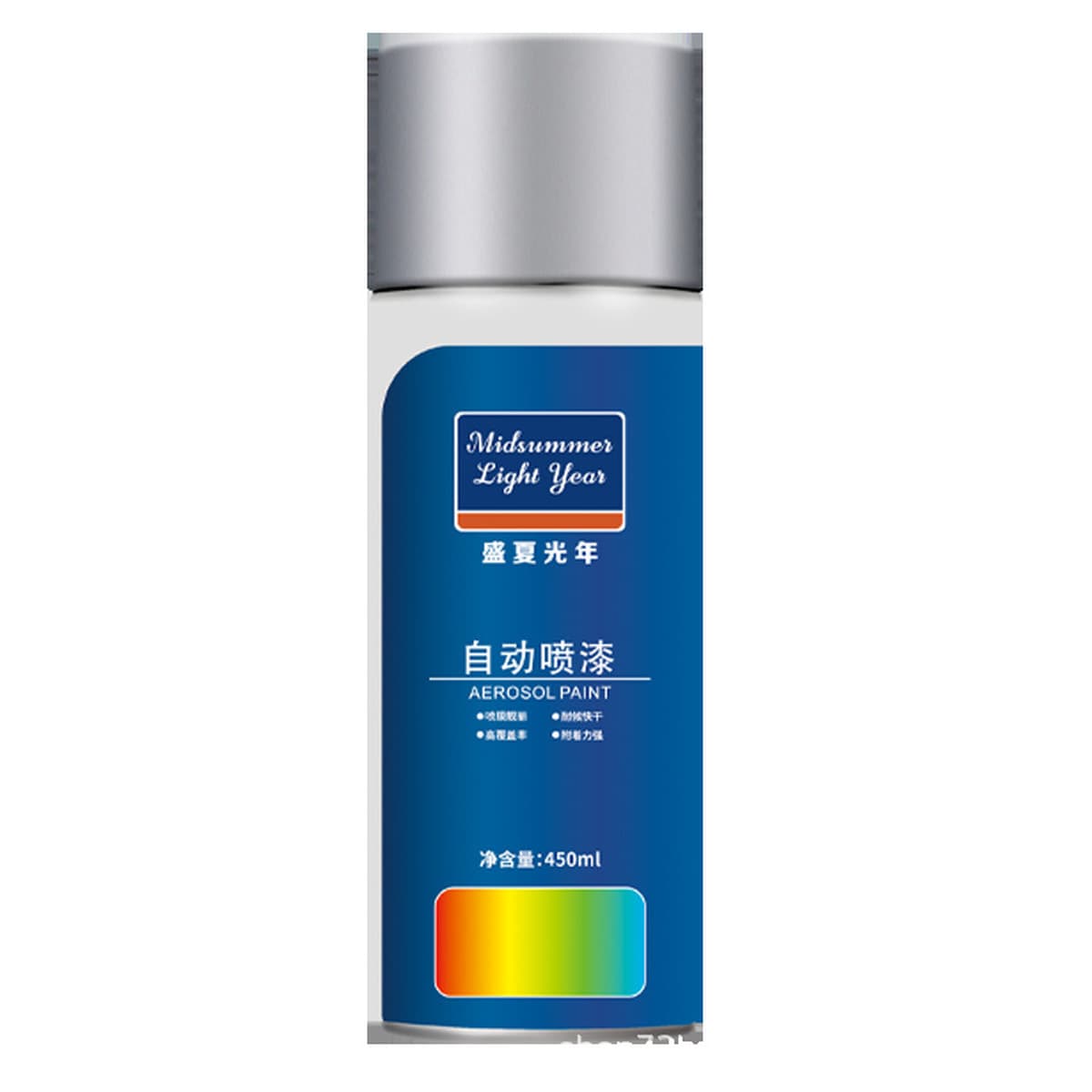 Оптовая ручная аэрозольная краска для граффити на стенах, антикоррозийная модификация колес автомобиля, белая и черная...