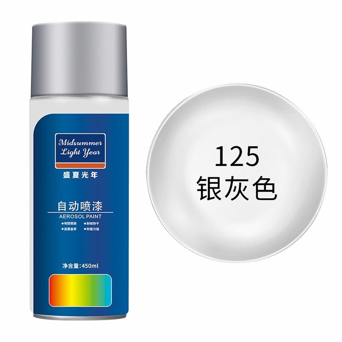 Оптовая ручная аэрозольная краска для граффити на стенах, антикоррозийная модификация колес автомобиля, белая и черная...