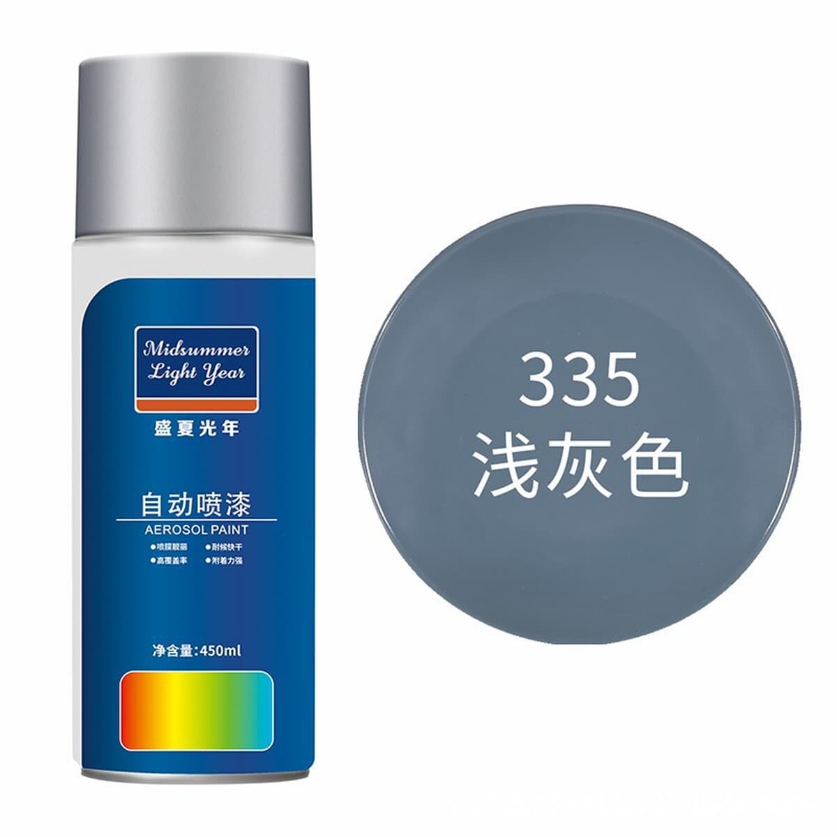 Оптовая ручная аэрозольная краска для граффити на стенах, антикоррозийная модификация колес автомобиля, белая и черная...