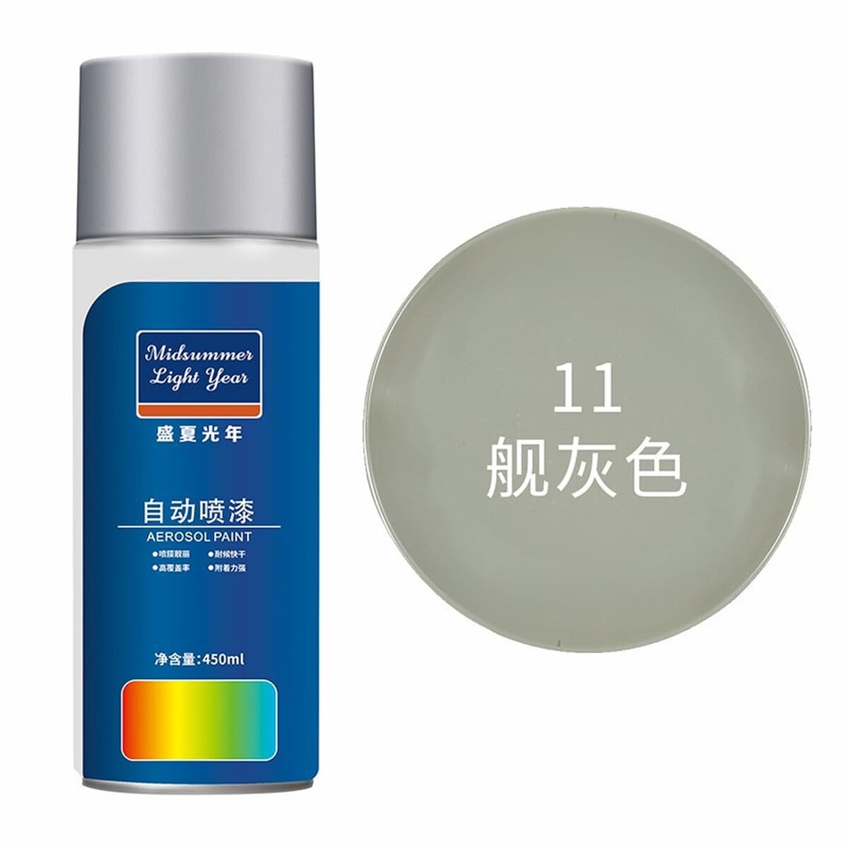 Оптовая ручная аэрозольная краска для граффити на стенах, антикоррозийная модификация колес автомобиля, белая и черная...