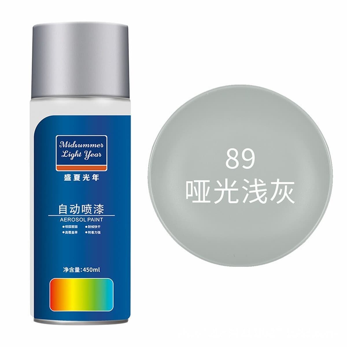 Оптовая ручная аэрозольная краска для граффити на стенах, антикоррозийная модификация колес автомобиля, белая и черная...