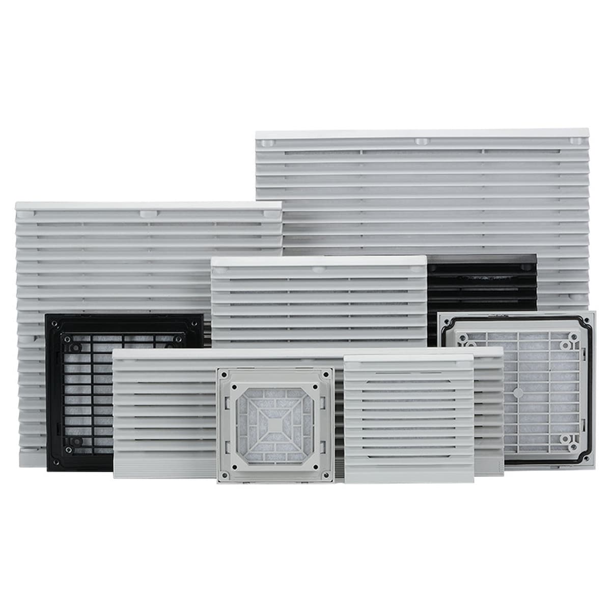 Жалюзи ZL-801 802 803 804 805 806 Крышка экрана фильтра вентиляции шкафа охлаждающего вентилятора